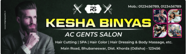 thumbnail Download the Best Salon Digital Banner PSD Template